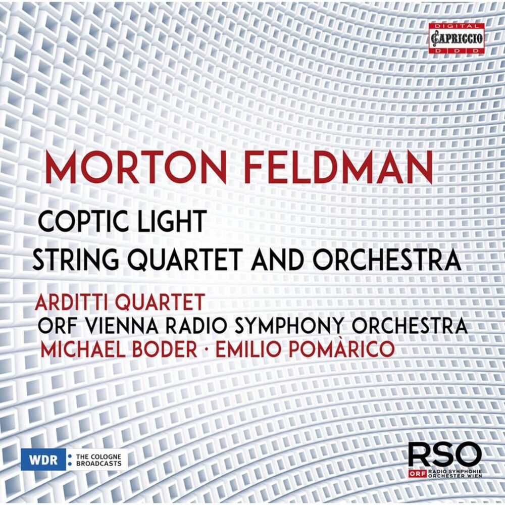 Arditti Quartet  Orf Vienna Radio Symphony Orchestra  Broder  Pomarico - Coptic
